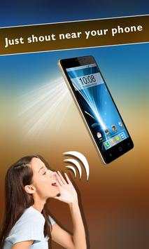 Flashlight on Voice Smart screenshot 2
