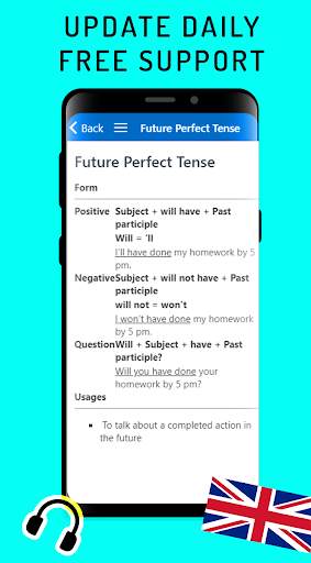 English Grammar Rules and Tenses скриншот 5