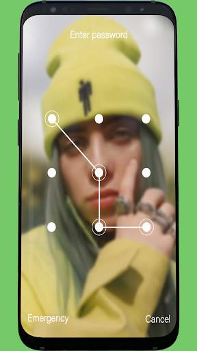 Lock Screen for Billie Eilish 2 تصوير الشاشة