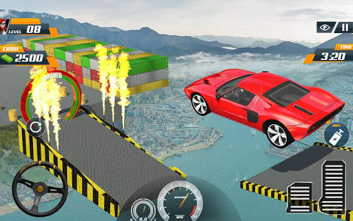 Speed Car Stunts 2018: Extreme Tracks Racing Games screenshot 5