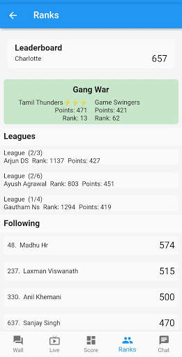 Fantasy Cricket screenshot 4