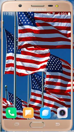 American Flag Wallpaper HD screenshot 1