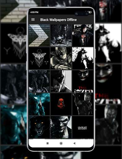 Black Wallpapers Offline screenshot 4