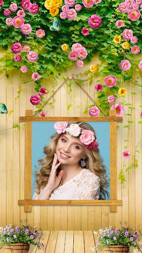 Flower Photo frame 2020 : Rose Flower Photo Editor screenshot 5