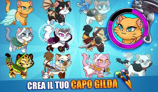 Castle Cats- Idle Hero RPG screenshot 1