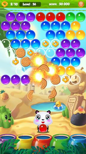 Baby Panda Bubble Shooter screenshot 2