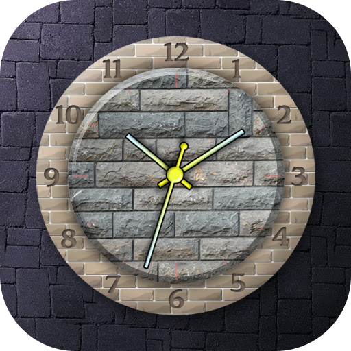 Wall Texture Clock Live Wallpaper icon
