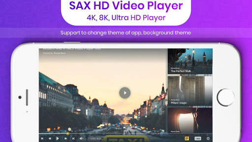 SAX HD Video Player - 4K, 8K,  screenshot 5