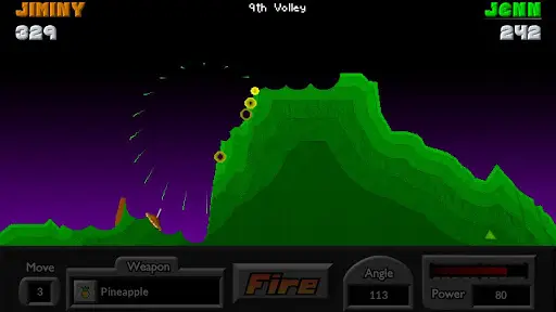 Pocket Tanks स्क्रीनशॉट 8