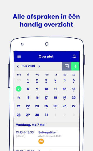 Fello – gratis familie agenda voor mantelzorgers screenshot 2