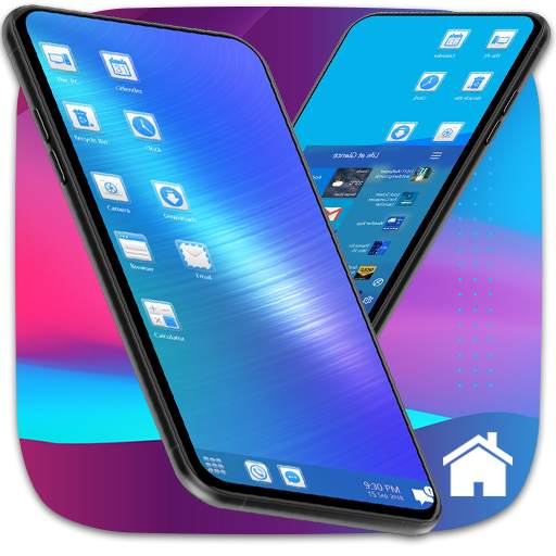 Aqua Blue for Computer Launcher 1.0