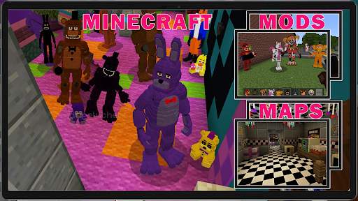 FNaF Freddy Mod Minecraft screenshot 2
