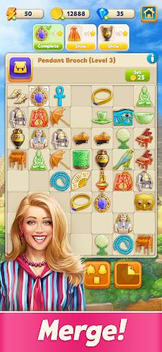 Merge Journey: Travel game screenshot 1