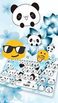 Lovely Panda Keyboard स्क्रीनशॉट 3