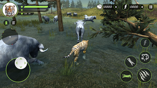 Wild Tiger Hunting Animal Life screenshot 4
