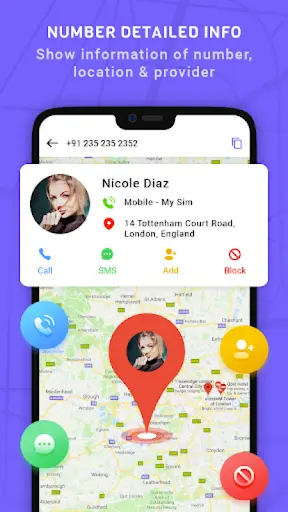 Live Mobile Locator Caller ID screenshot 2