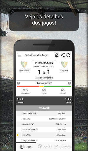 Brasileirão 2023 Série A BCD screenshot 2