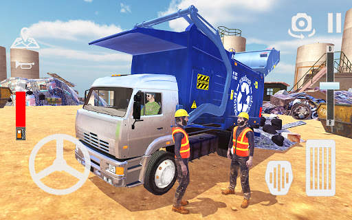 Garbage Truck Driver 2020 Games: Dump Truck Sim screenshot 3