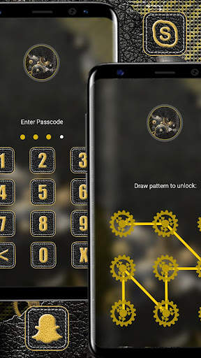 Leather Gears Launcher Theme screenshot 4