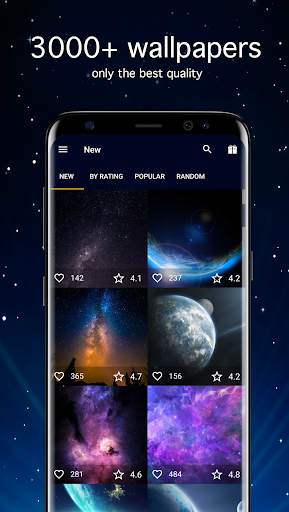 Space Wallpapers PRO screenshot 1
