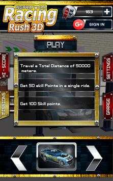 Highway Car Racing Rush 3D screenshot 4