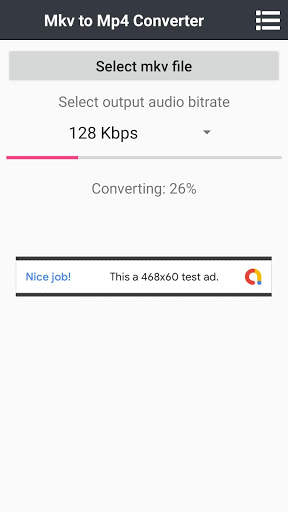 MKV to MP4 Converter screenshot 1