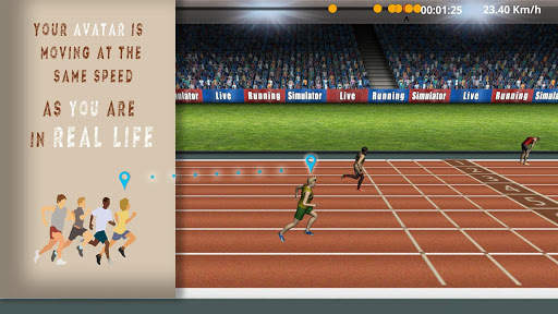 Live Running Simulator - GPS competition tracker screenshot 8