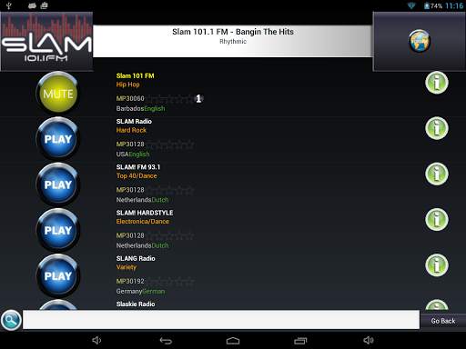 WWTuner radio player screenshot 19