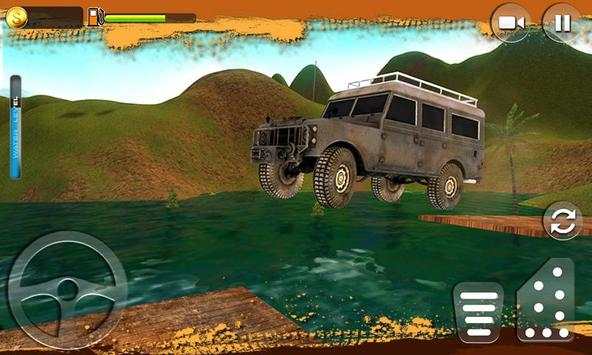 Offroad Muscle Truck Driving Simulator 2017 screenshot 2