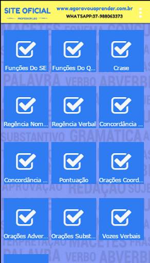 Simulados de Português screenshot 4