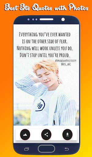 Best BTS Qoutes with HD Photos screenshot 2