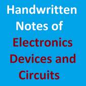 Handwritten Notes of EDC 4.1