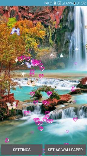 Waterfall Live Wallpapers screenshot 2