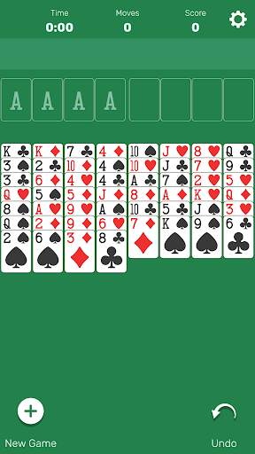 FreeCell (Classic Card Game) screenshot 1