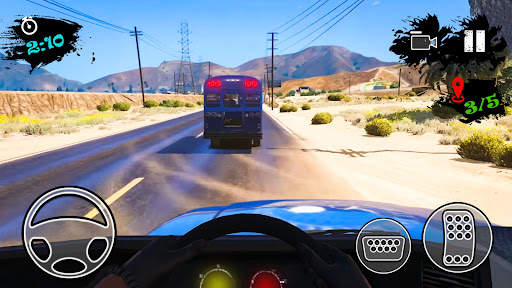 Offroad Games - Police Bus screenshot 2