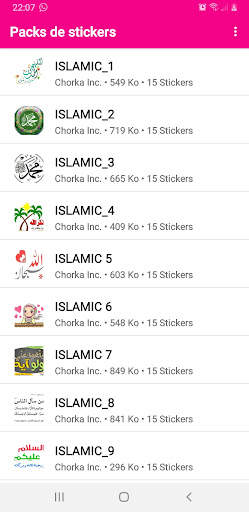 Islamic Stickers For Whatsapp screenshot 1