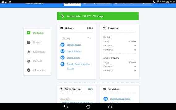 2captcha app screenshot 3
