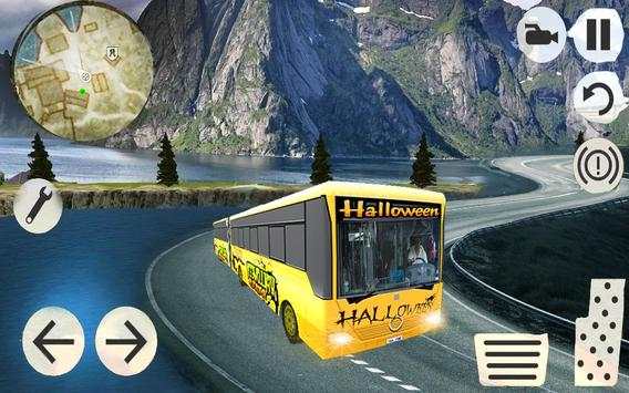 HALLOWEEN PARTY NIGHT BUS DRIVER 3D screenshot 4