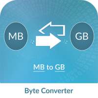 MB to GB Converter : Byte Converter icon