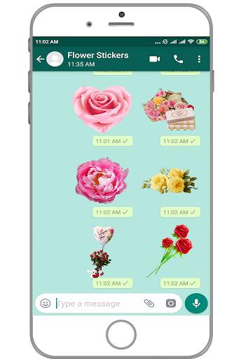 WAStickerApps - Flower Stickers for WA screenshot 4