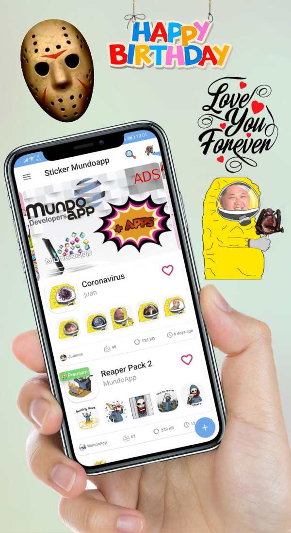 WAStickerApps Mundoapp -  Stickers for WhatsApp screenshot 4
