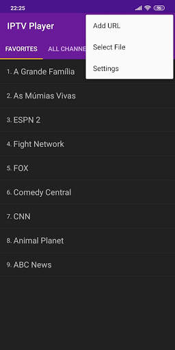 IPTV Player 2 تصوير الشاشة