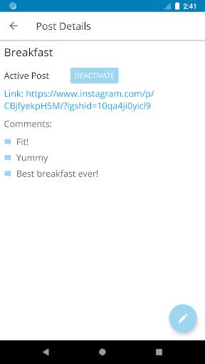 Auto Comment screenshot 2