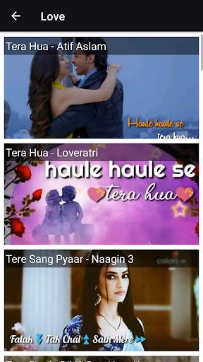 Video status songs - Download status video song screenshot 5