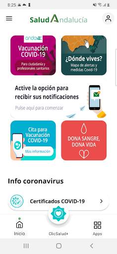 Salud Andalucía screenshot 2