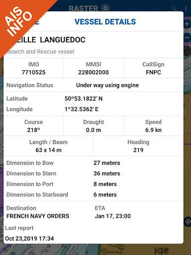 AIS Flytomap GPS Chart Plotter screenshot 13