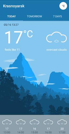 Weather screenshot 1