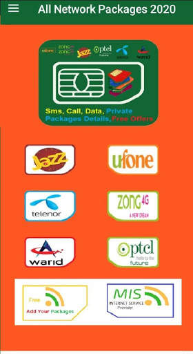 All Sim Network Packages Details 2020 screenshot 2