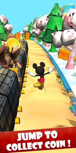 Mickey Jungle Run Game screenshot 3