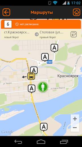 KrasBus - Транспорт Красноярск скриншот 6